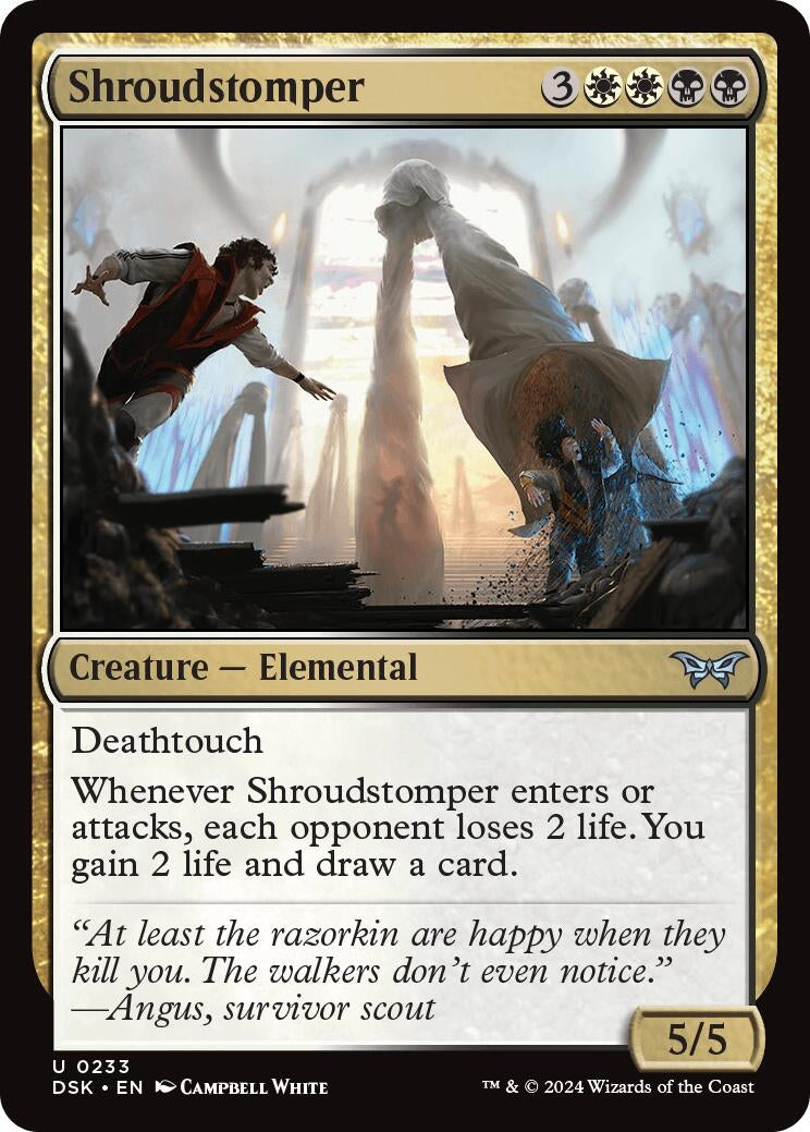 Shroudstomper (233) (Duskmourn: House of Horror) (Foil)