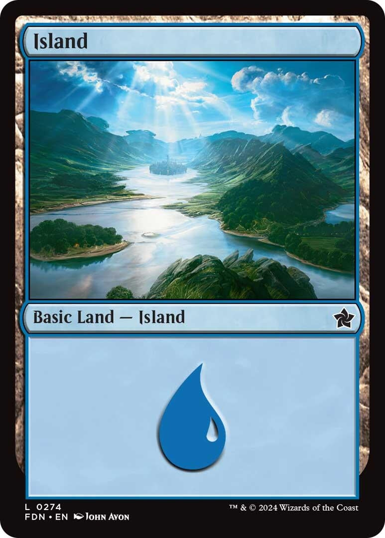Island (0274) (274) (Foundations) (Foil)