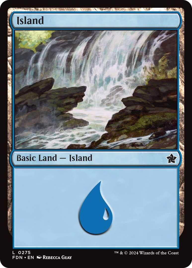 Island (0275) (275) (Foundations) (Foil)