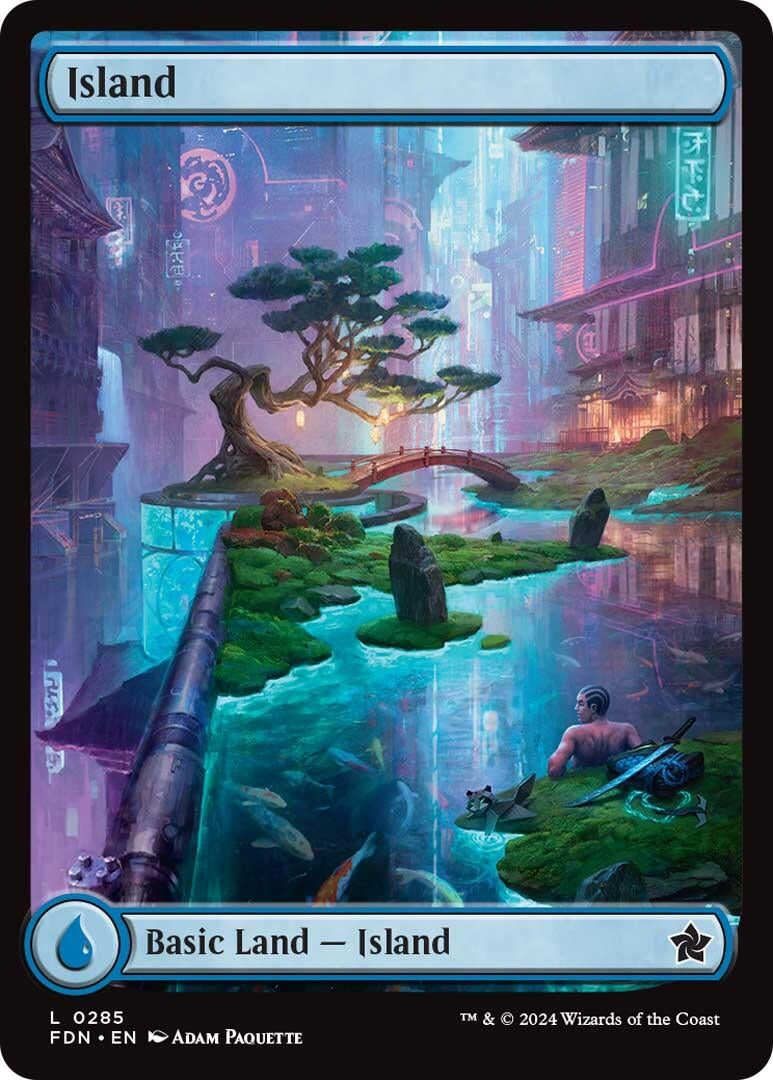 Island (0285) (285) (Foundations) (Foil)