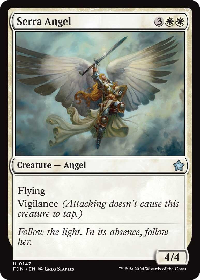 Serra Angel (0147) (147) (Foundations)