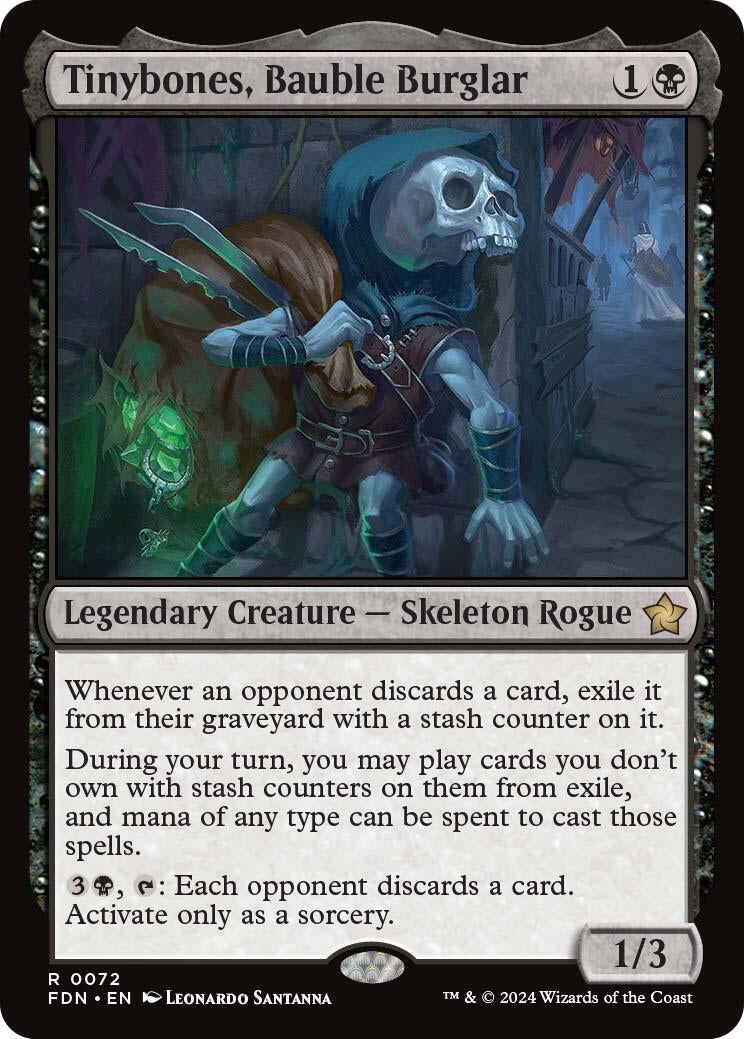 Tinybones, Bauble Burglar (72) (Foundations) (Foil)