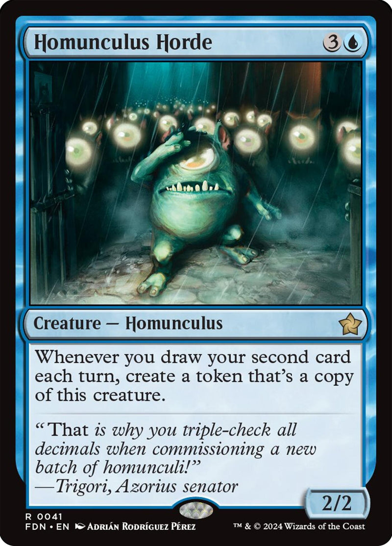 Homunculus Horde (41) (Foundations)