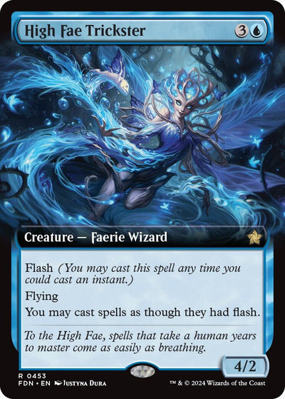 High Fae Trickster (Extended Art) (453) (Foundations) (Foil)