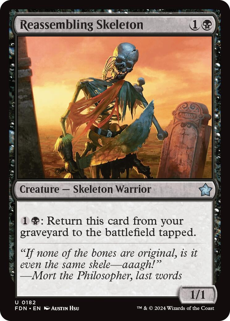 Reassembling Skeleton (182) (Foundations)
