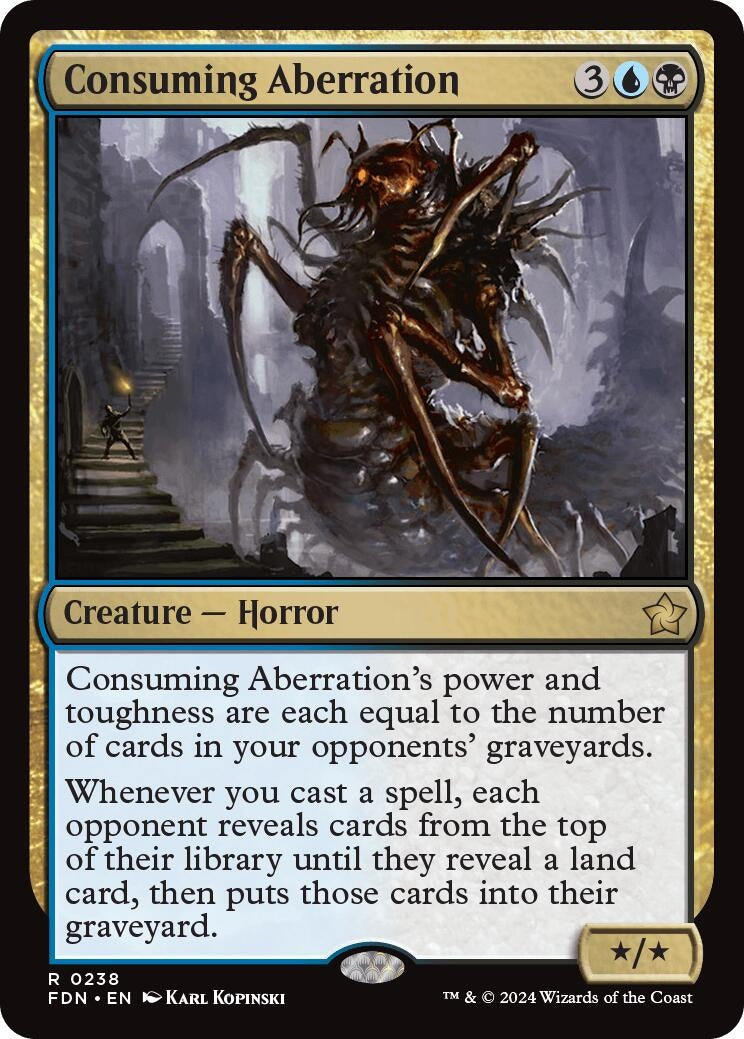 Consuming Aberration (238) (Foundations) (Foil)