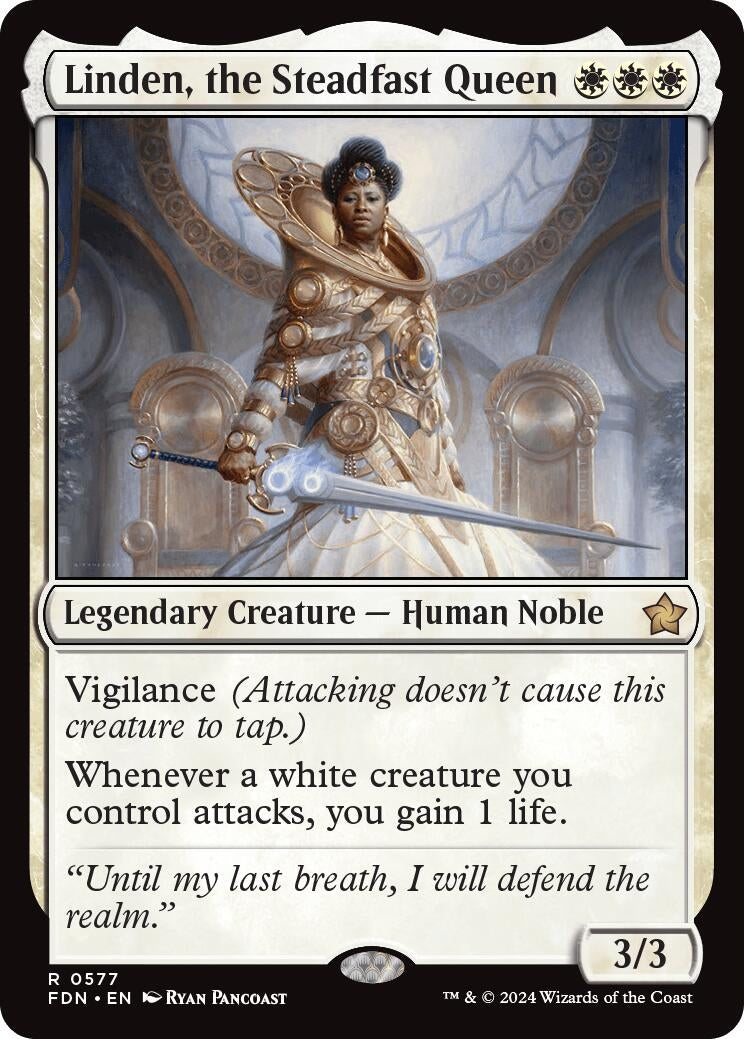 Linden, the Steadfast Queen (0577) (577) (Foundations)