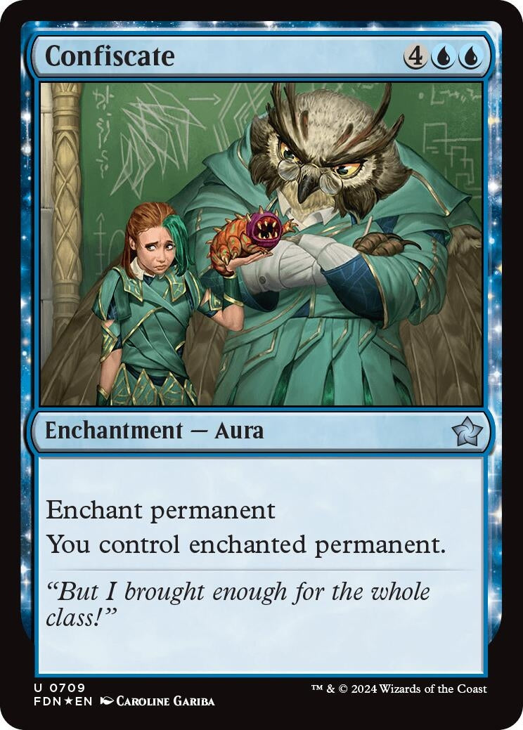 Confiscate (709) (Foundations) (Foil)