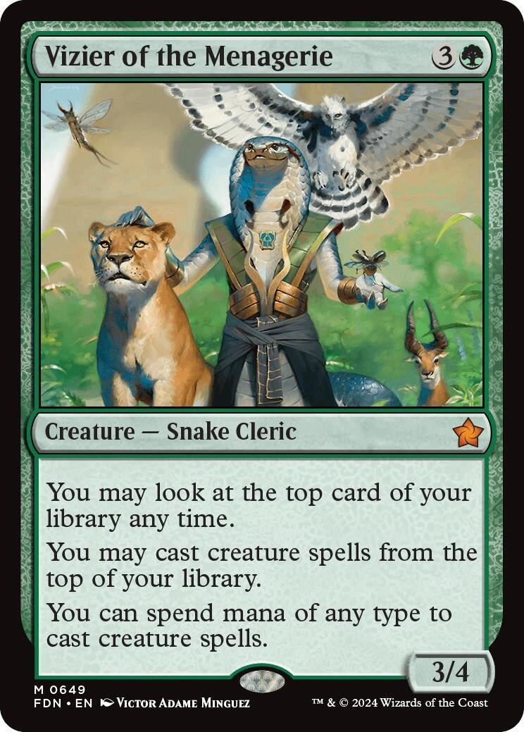 Vizier of the Menagerie (0649) (649) (Foundations)