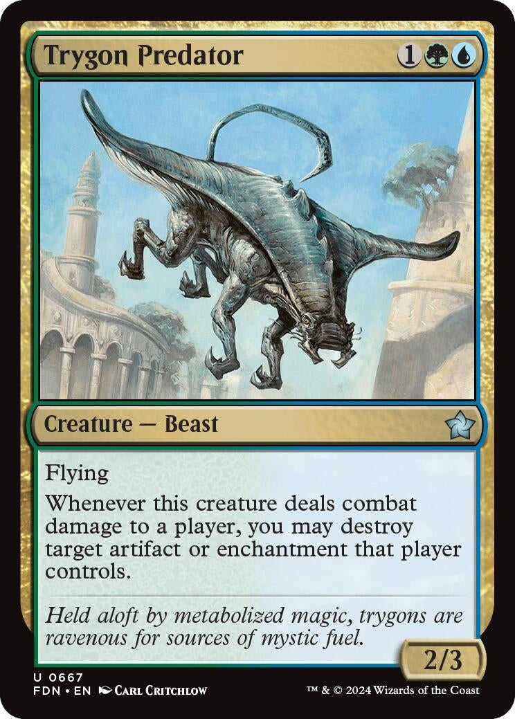 Trygon Predator (667) (Foundations)