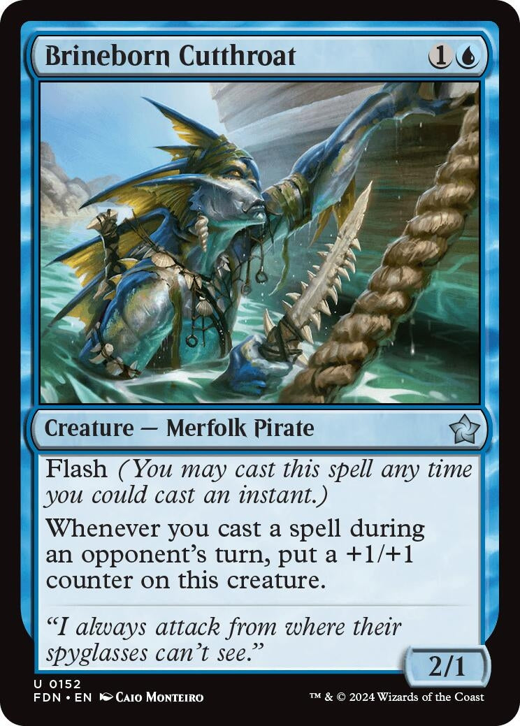 Brineborn Cutthroat (152) (Foundations)