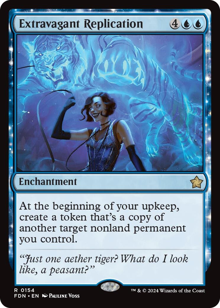 Extravagant Replication (154) (Foundations) (Foil)