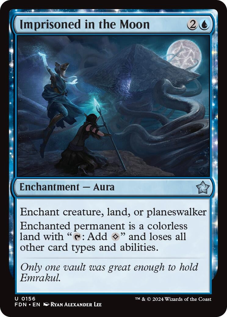 Imprisoned in the Moon (156) (Foundations) (Foil)