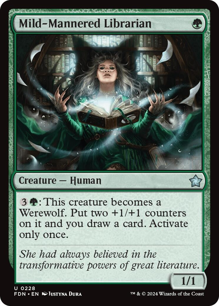 Mild-Mannered Librarian (228) (Foundations) (Foil)
