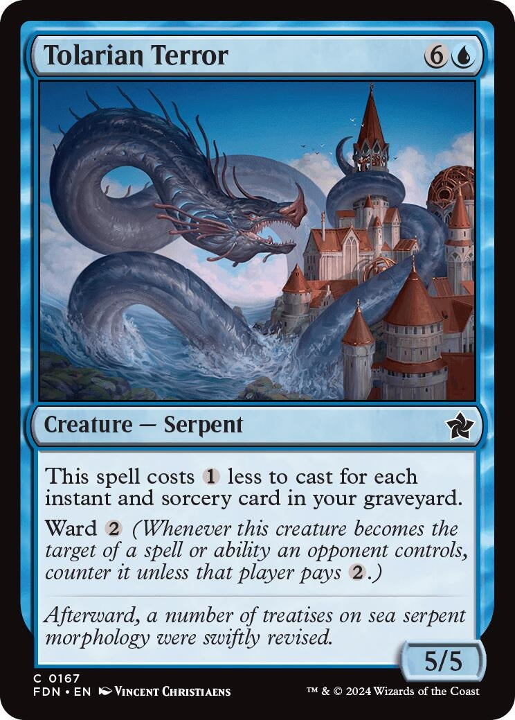 Tolarian Terror (167) (Foundations)