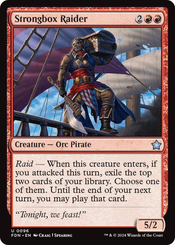 Strongbox Raider (96) (Foundations) (Foil)