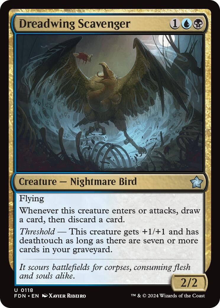Dreadwing Scavenger (118) (Foundations) (Foil)
