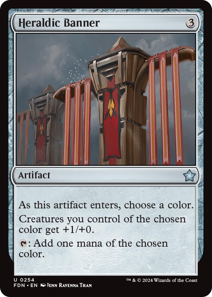 Heraldic Banner (254) (Foundations) (Foil)