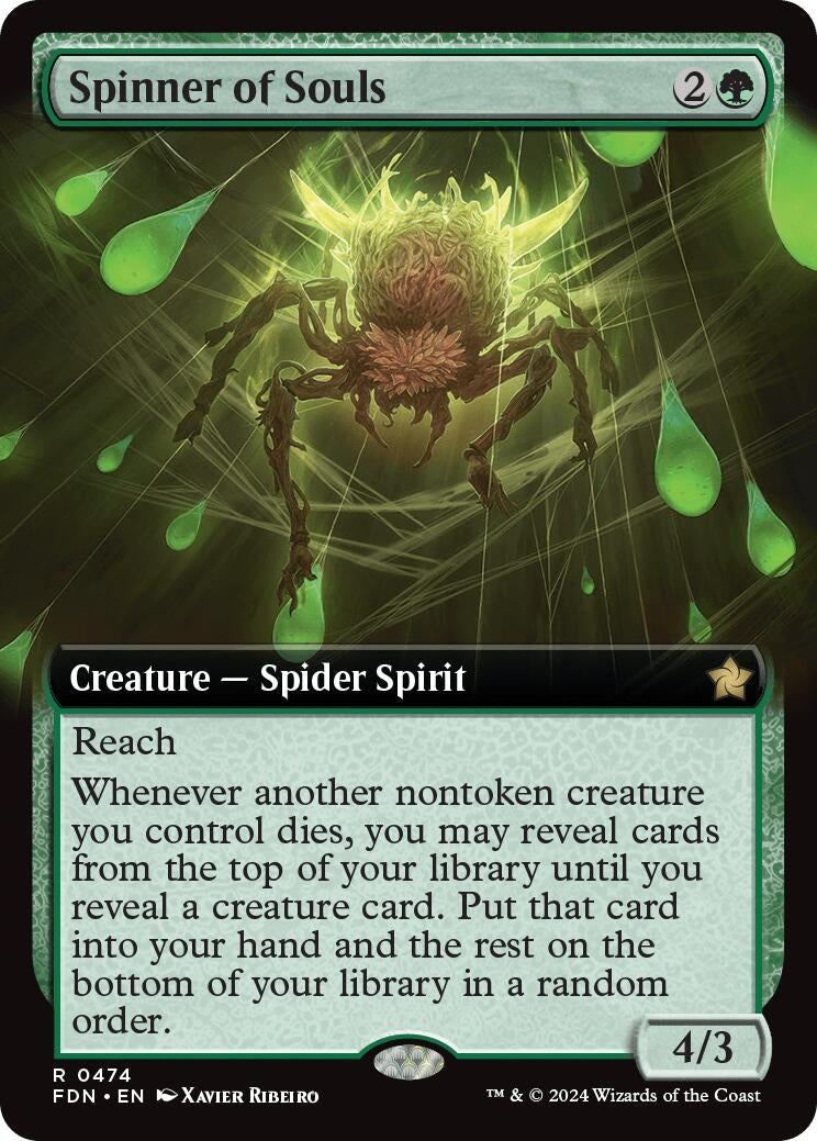 Spinner of Souls (Extended Art) (474) (Foundations) (Foil)