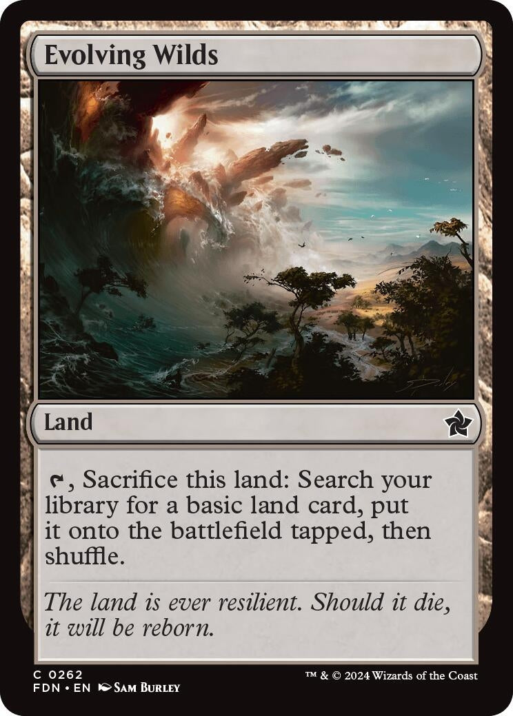 Evolving Wilds (262) (Foundations)