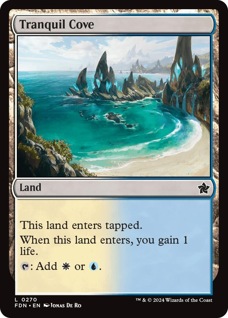 Tranquil Cove (270) (Foundations) (Foil)