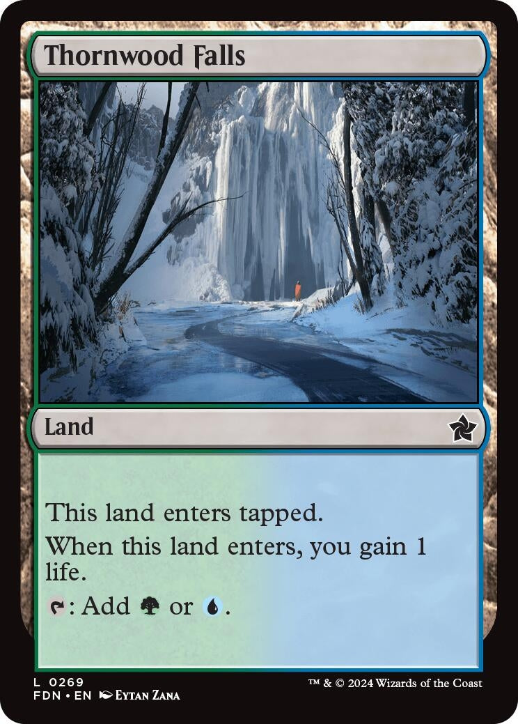 Thornwood Falls (269) (Foundations) (Foil)