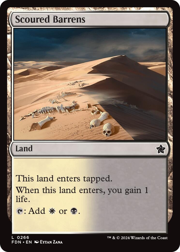 Scoured Barrens (266) (Foundations)