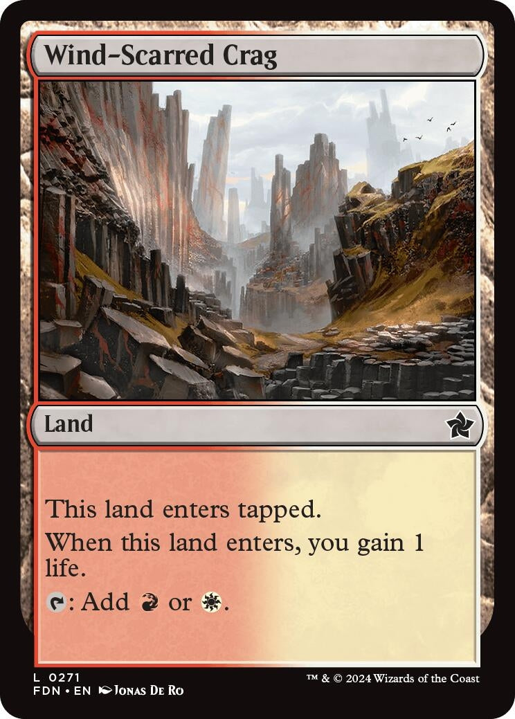 Wind-Scarred Crag (271) (Foundations)