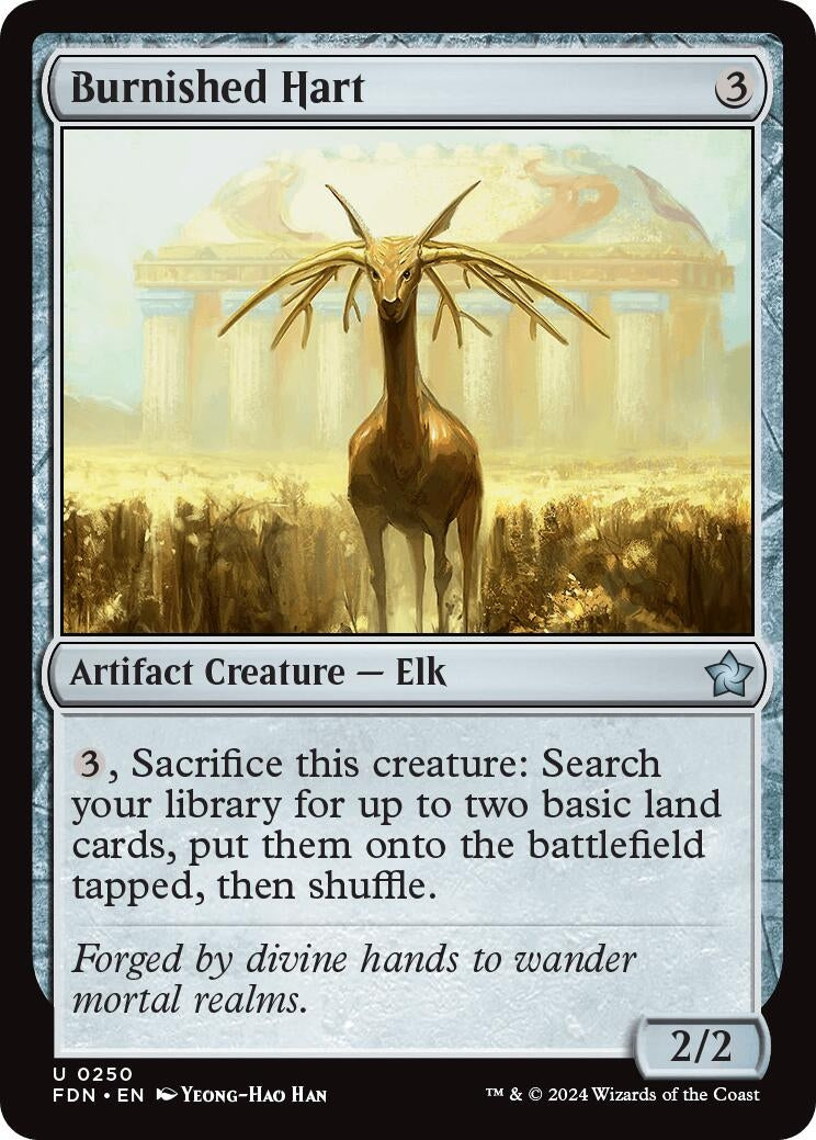 Burnished Hart (250) (Foundations) (Foil)