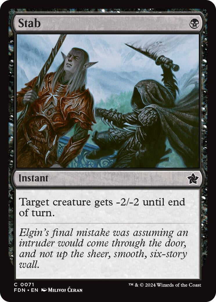 Stab (71) (Foundations) (Foil)