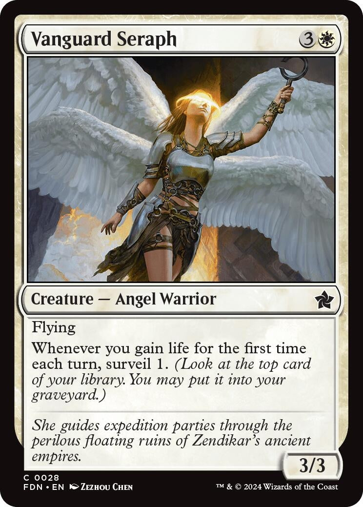 Vanguard Seraph (28) (Foundations) (Foil)