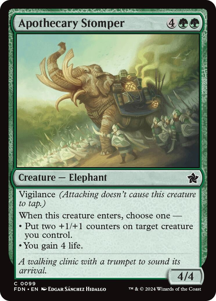 Apothecary Stomper (99) (Foundations) (Foil)
