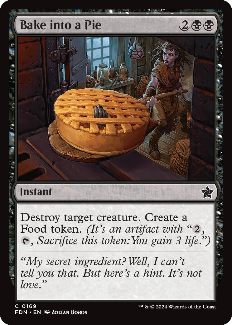Bake into a Pie (169) (Foundations) (Foil)