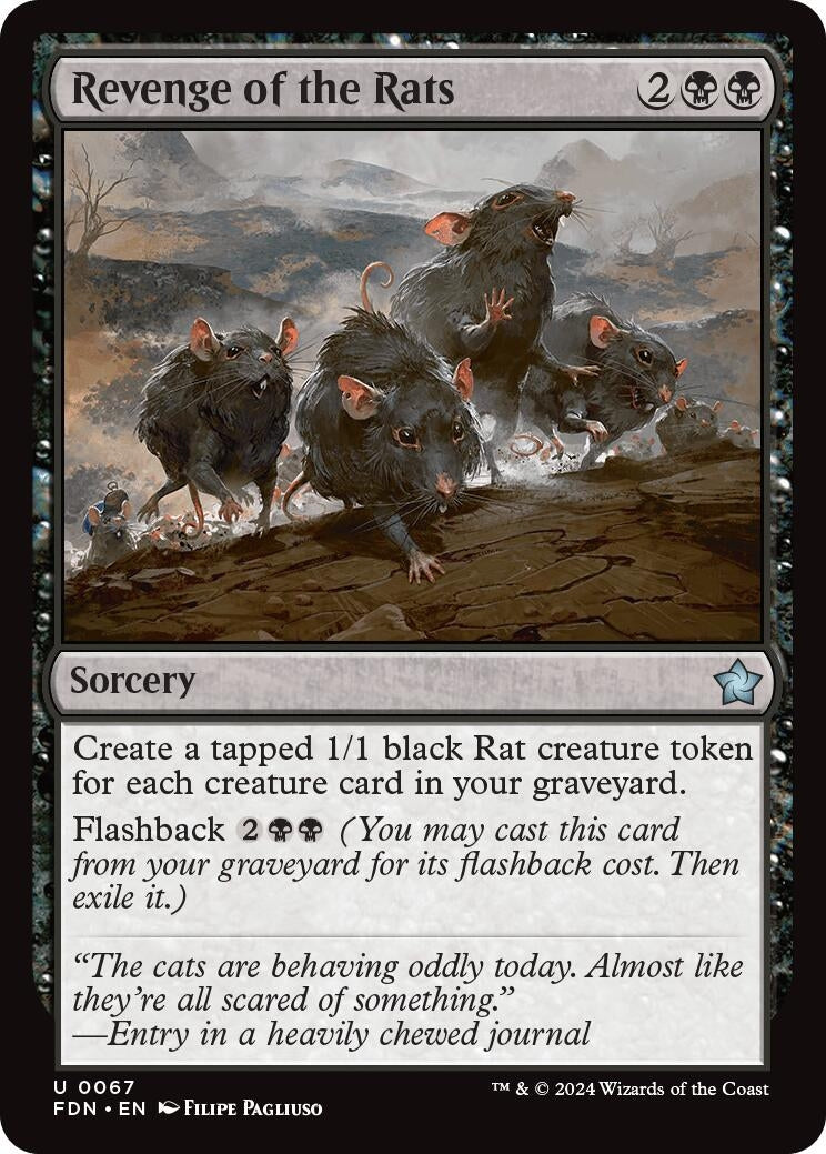 Revenge of the Rats (67) (Foundations) (Foil)