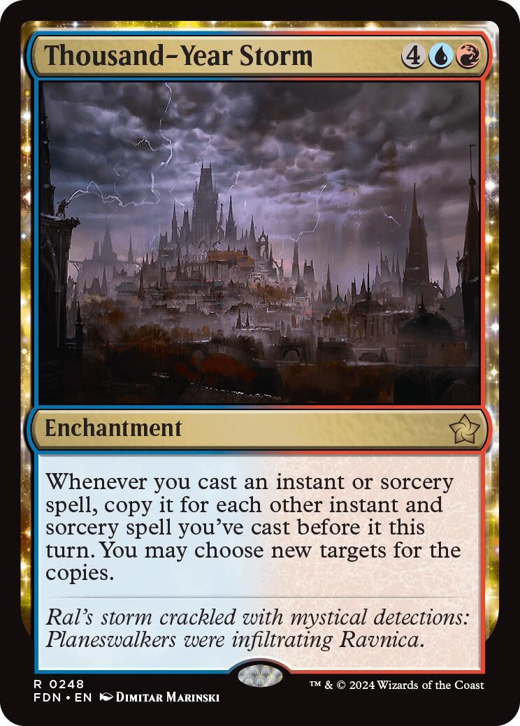 Thousand-Year Storm (248) (Foundations) (Foil)