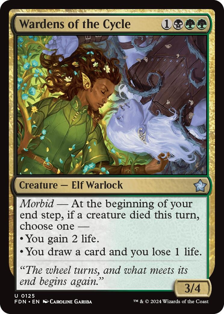 Wardens of the Cycle (125) (Foundations) (Foil)