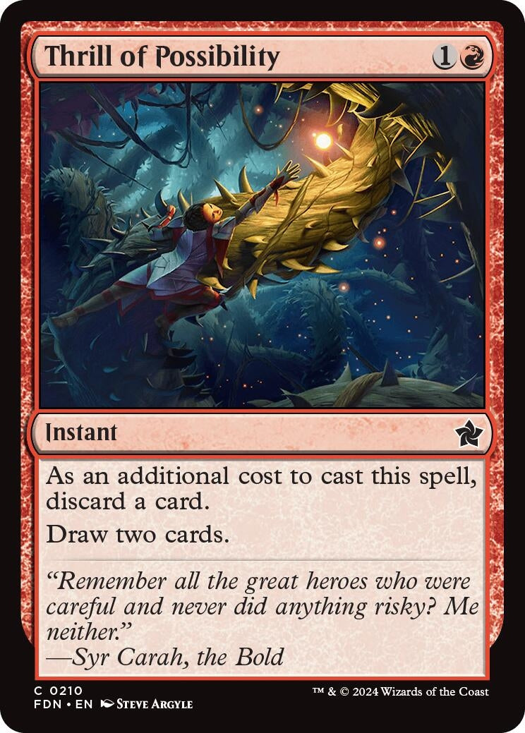 Thrill of Possibility (210) (Foundations) (Foil)