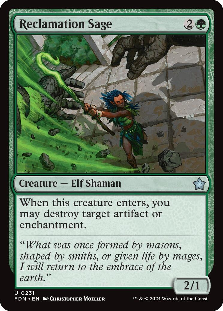Reclamation Sage (231) (Foundations)