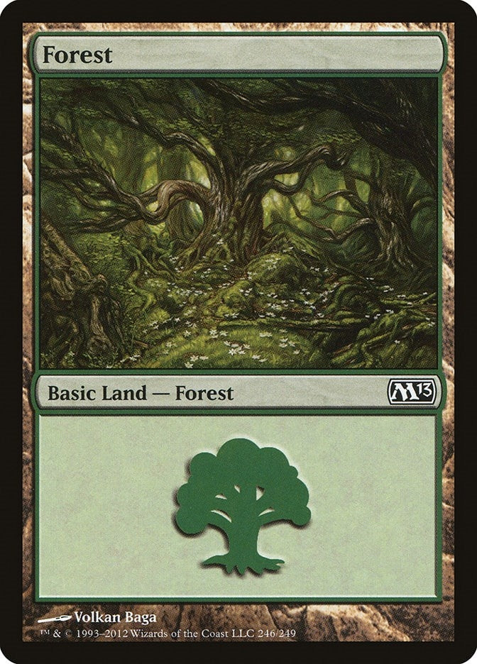 Forest (246) (246) (Magic 2013 (M13))
