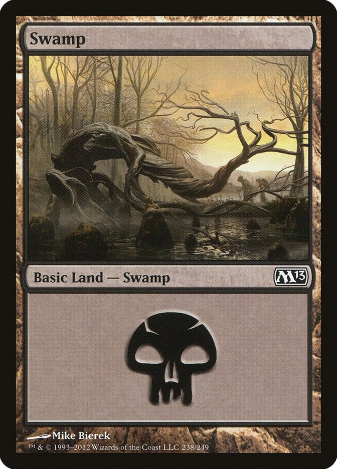Swamp (238) (238) (Magic 2013 (M13))