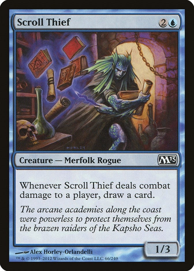 Scroll Thief (66) (Magic 2013 (M13))
