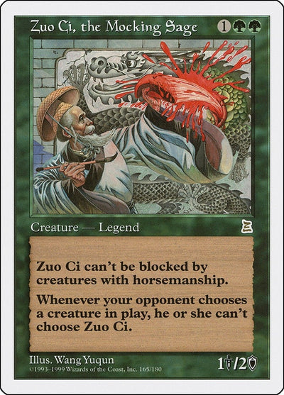 Zuo Ci, the Mocking Sage (165) (PTK)
