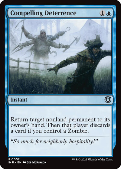 Compelling Deterrence (57) (Innistrad Remastered) (Foil)