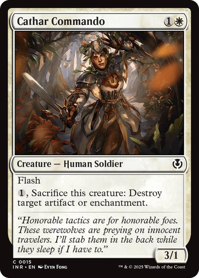 Cathar Commando (15) (Innistrad Remastered) (Foil)