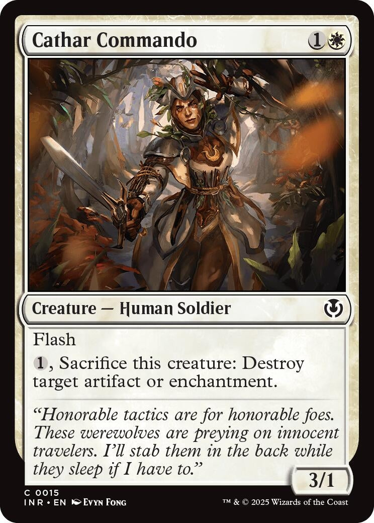 Cathar Commando (15) (Innistrad Remastered) (Foil)