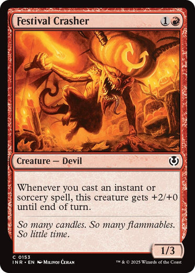 Festival Crasher (153) (Innistrad Remastered) (Foil)