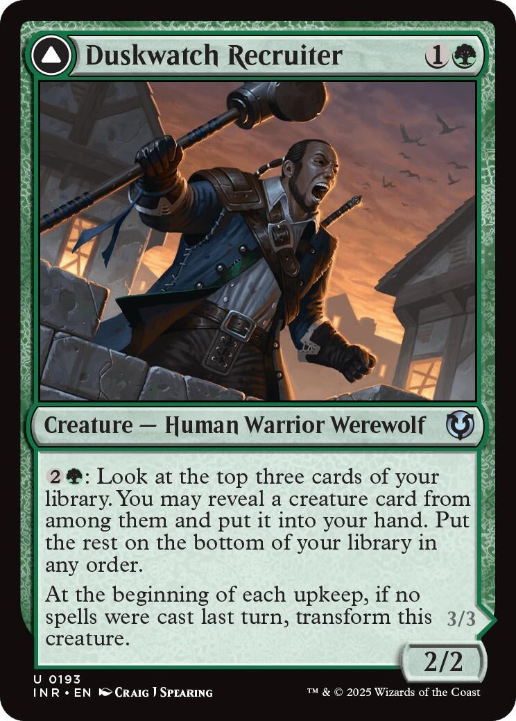 Duskwatch Recruiter (193) (Innistrad Remastered) (Foil)
