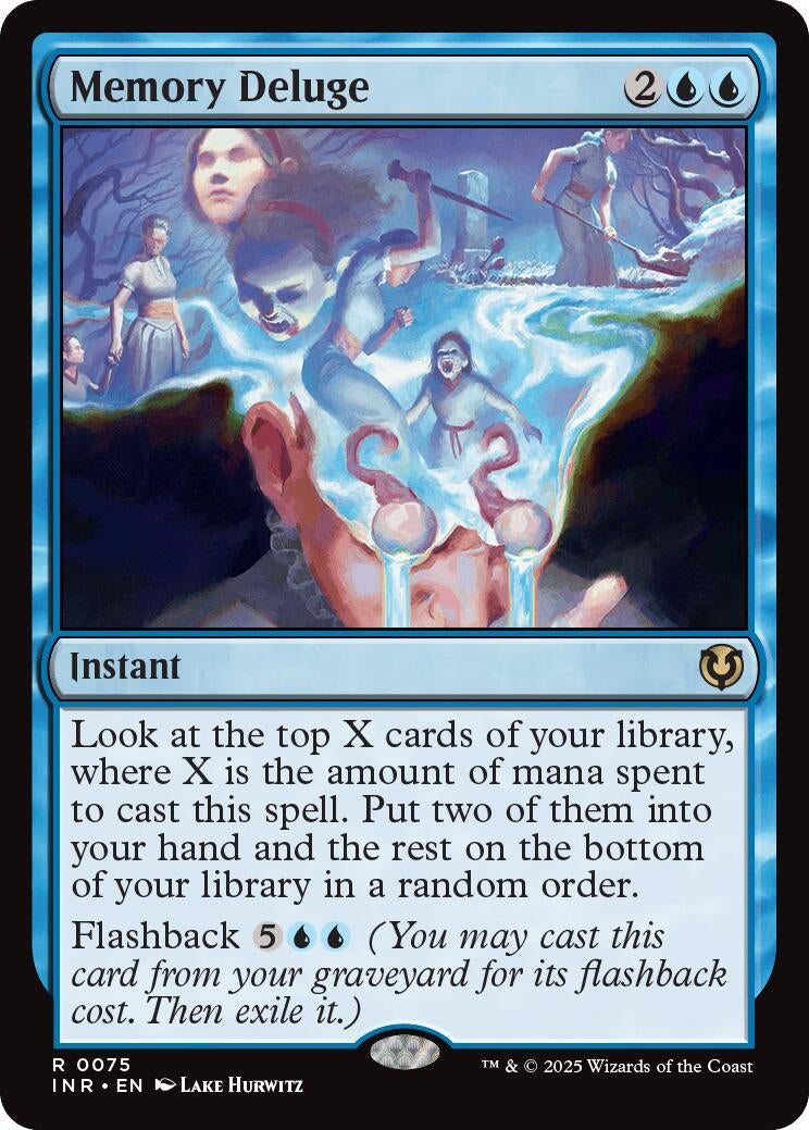 Memory Deluge (75) (Innistrad Remastered) (Foil)