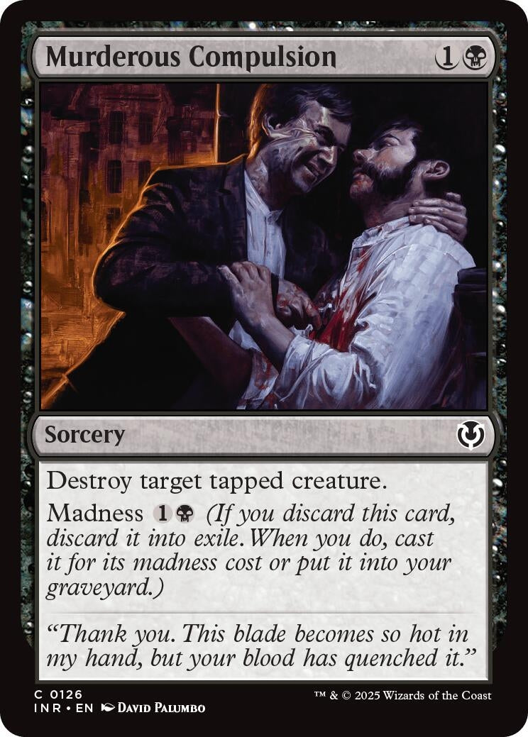 Murderous Compulsion (126) (Innistrad Remastered) (Foil)