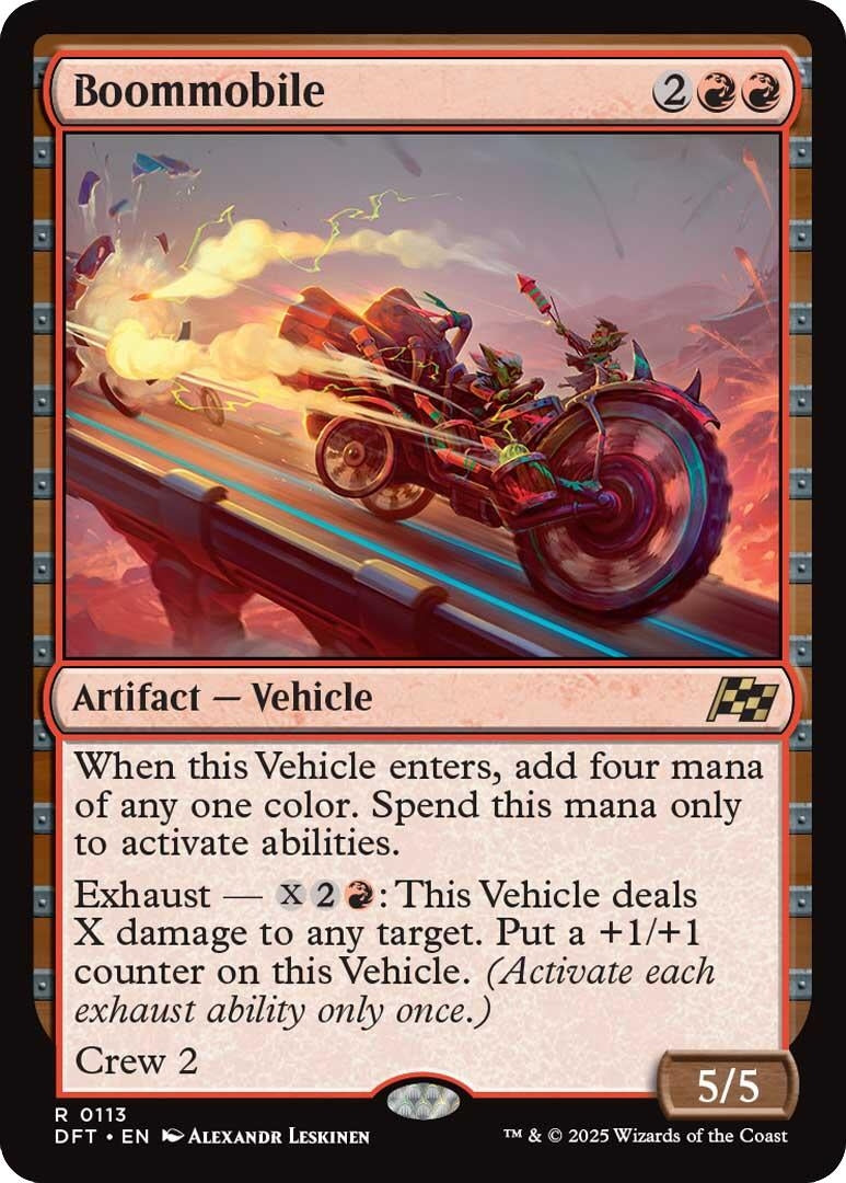 Boommobile (113) (Aetherdrift) (Foil)